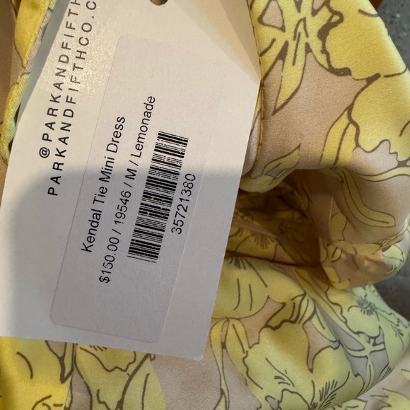 Park & Fifth Kendal Tie Mini Dress - Picture 3 of 3